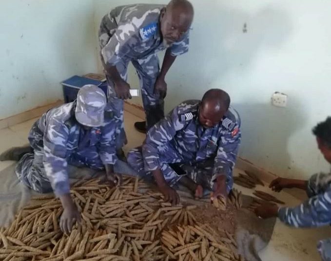 ضبط حشيش في براميل بلاستيكية بأمدرمان