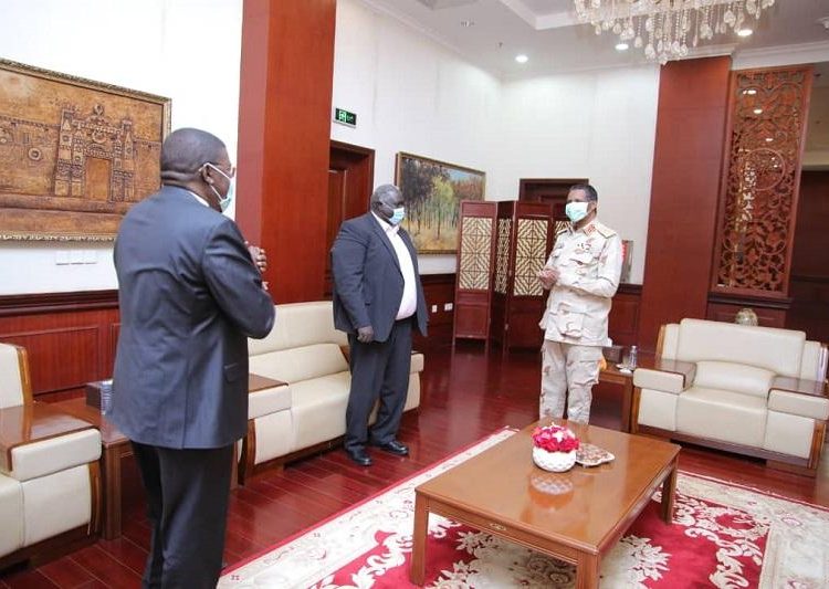 النائب الأول لرئيس مجلس السيادة يستقبل أعضاء المجلس الجدد