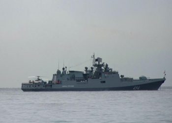 مدمرة حربية روسية ترسو بميناء بورتسودان