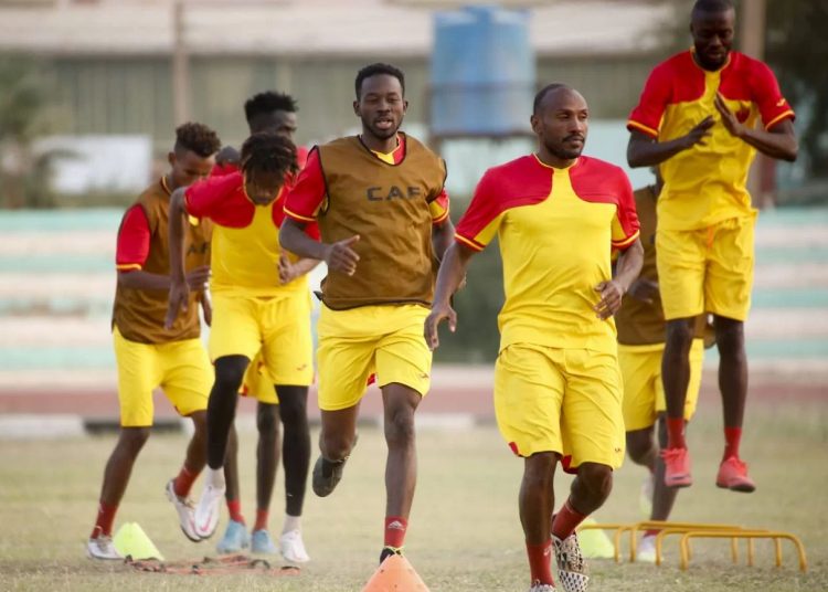 المريخ يتحضر للقاء سيمبا في دوري الأبطال الإفريقي