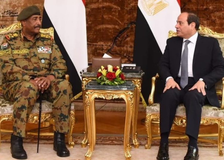 السيسي يهاتف البرهان