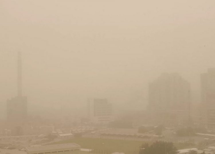 الأرصاد في السودان: أتربة خفيفة مثارة