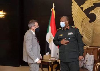 لقاء بين البرهان و فولكر بيرتس