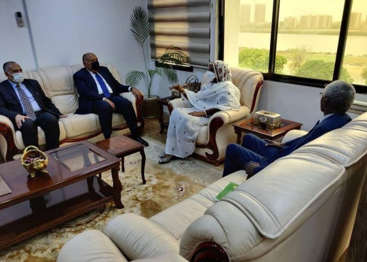 مباحثات بين وزراء الخارجية و الري في السودان و مصر