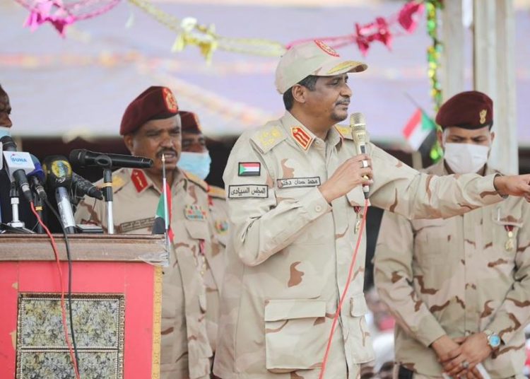 حميدتي: البلاد تعيش فترة مفصلية تتطلب توافقاً وإجماعاً وطنياً