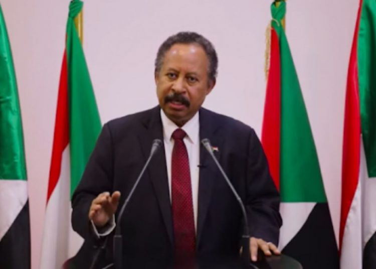 حمدوك يؤكد تسهيل عمل منظمات العون الإنساني بالبلاد