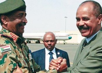 البرهان يؤكد عمق ومتانة العلاقات السودانية الاريترية