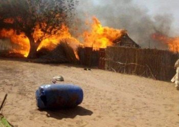 حريق في شمال دارفور  يودي بحياة طفلين وإصابة آخرين بجراح