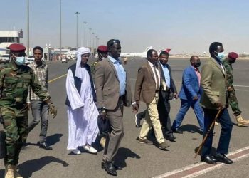 مناوي و الأمين داؤود إلى الفاشر