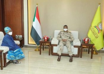 دقلو يلتقي السكرتير التنفيذي لمنظمة أجهزة الأمن والمخابرات الإفريقية