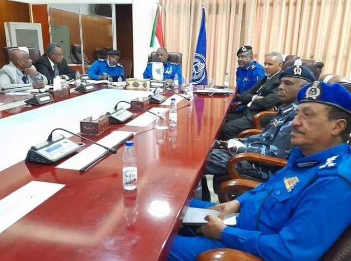 مدير عام قوات الشرطة يخاطب إجتماع منظمة (الايابكو)