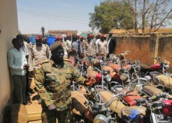 ضبط مواتر واسلحة بجنوب كردفان