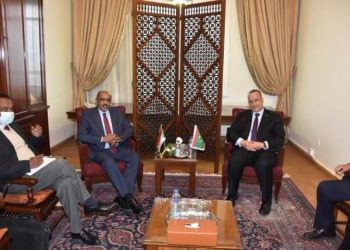 وزير الخارجية المكلف يلتقي نظيره الموريتاني