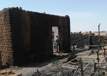 وفاة وإصابة ثمانية افراد بحريق باحدى قرى النيل الأبيض