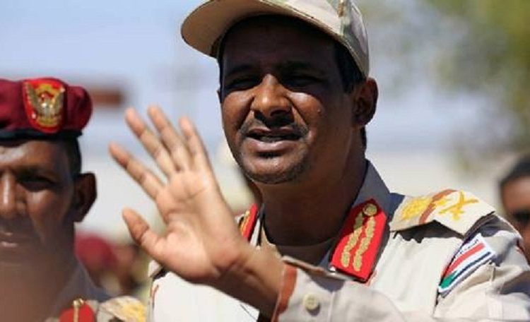 دقلو: “الصراع القبلي بدارفور مخطط له وأحداث كرينك والجنينة لن تمر دون محاسبة”