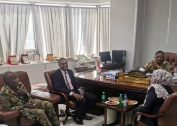 رئيس مفوضية حقوق الإنسان يلتقي مدير الادارة العامة للقضاء العسكري