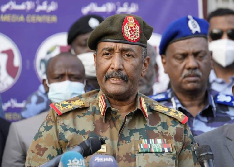 المكون العسكري يرفض مشاركة الحزب المحلول في الحوار