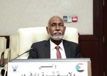 عبد الرحمن  يلتقي حاكم شمال بحرالغزال بدولة جنوب السودان