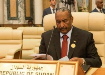 لقاء البرهان مع روبروت فان دن دوول