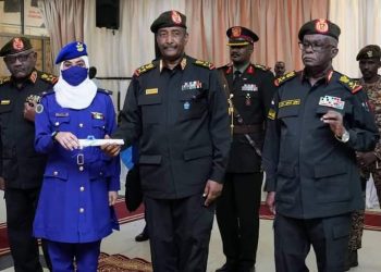 البرهان يشرف حفل إستقبال الضباط المتخرجين