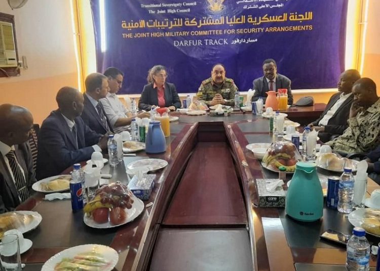 العدل والمساواة : تنفيذ بروتوكول الترتيبات الأمنية