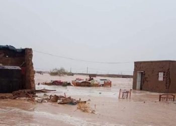 جولة تفقدية في منطقة عبود باللجنة الشعبية لدعم متضرري السيول