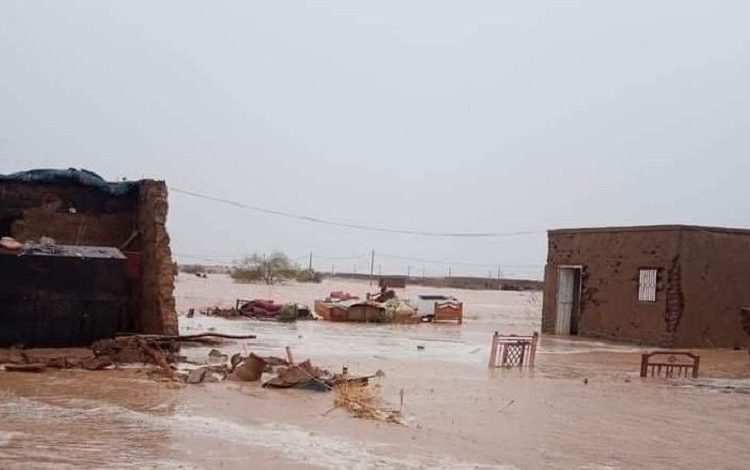 جولة تفقدية في منطقة عبود باللجنة الشعبية لدعم متضرري السيول