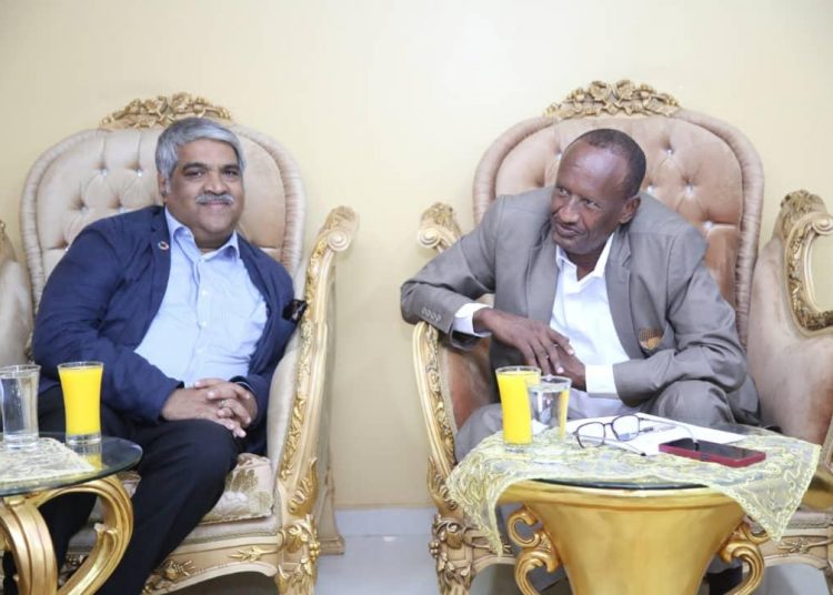 والي كسلا يلتقي مساعد المدير القطري لبرنامج الغذاء العالمي بالسودان