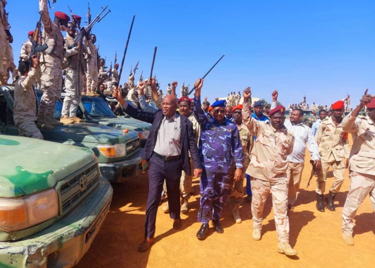 غرب كردفان تستقبل قوات درع السلام