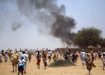 هجوم حركة الحلو على لقاوة بالمدافع