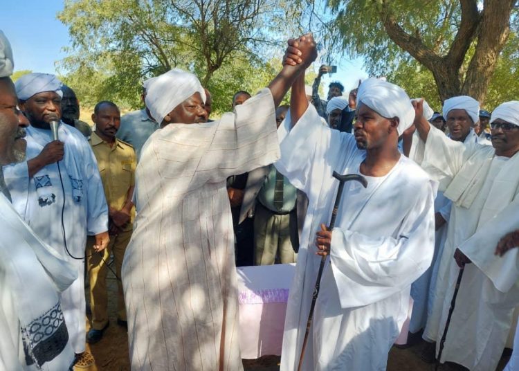 إتفاق صلح بين قبيلتي الزبدة والمهادي بغرب كردفان