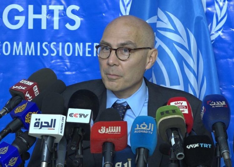 مؤتمر صحفي لفولكر تورك