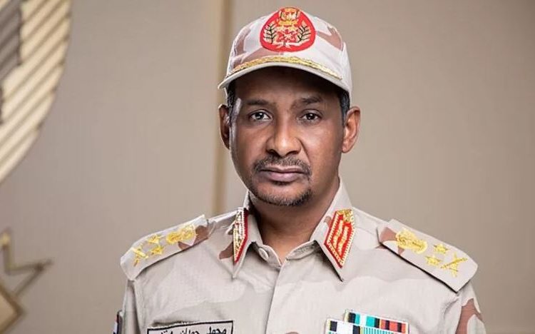 دقلو يتوجه الى جوبا