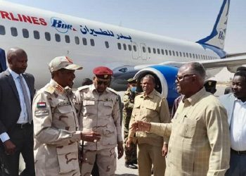 حميدتي يصل إلى ولاية جنوب دارفور