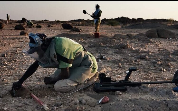 اليابان تبرع مليون دولار تقريبا للإجراءات المتعلقة بازالة الألغام في السودان