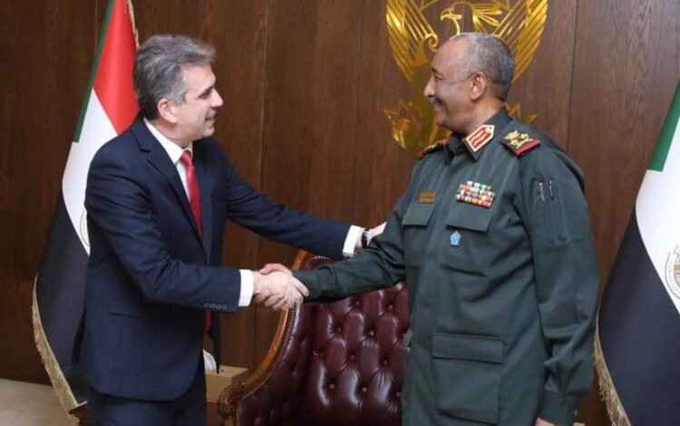 وزير خارجية إسرائيل يزور السودان
