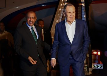 سيرغي لافروف يصل الخرطوم