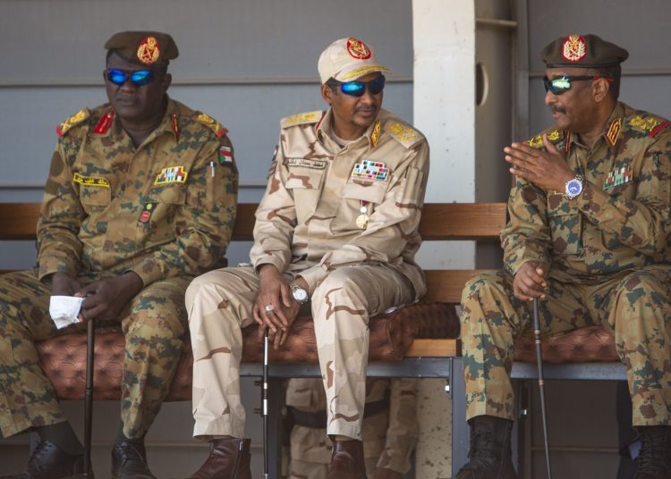 الخلاف بين البرهان وحميدتي