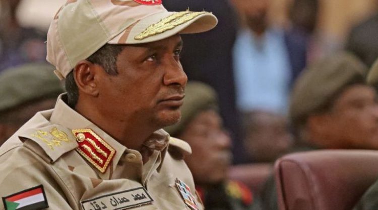 دقلو: “يجب أن نساعد أنفسنا قبل أن نطلب مساعدة الآخرين”