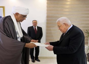 حسن صالح سفيراً فوق العادة ومفوضا لجمهورية السودان لدى دولة فلسطين