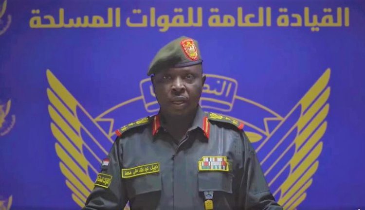 ناطق الجيش يضع شرطا لتوقيع الاتفاق النهائي